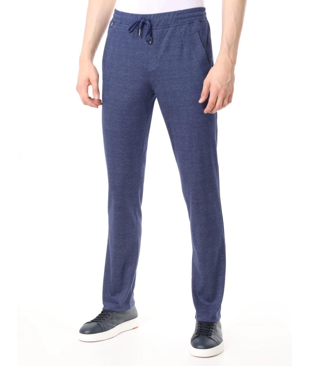 CAPOBIANCO Синий повседневный костюм, фото 7