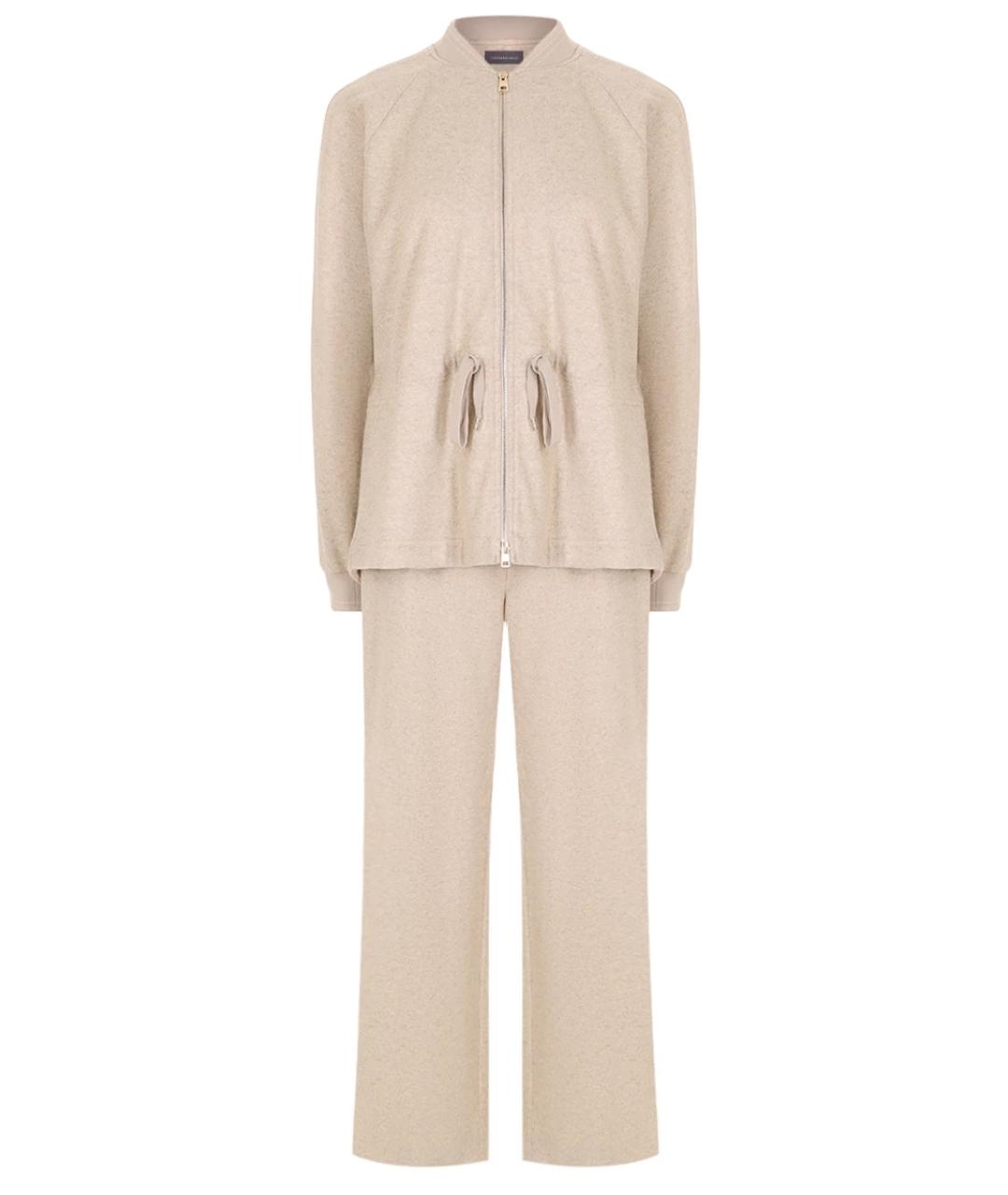 LORENA ANTONIAZZI Бежевый костюм с брюками, фото 1