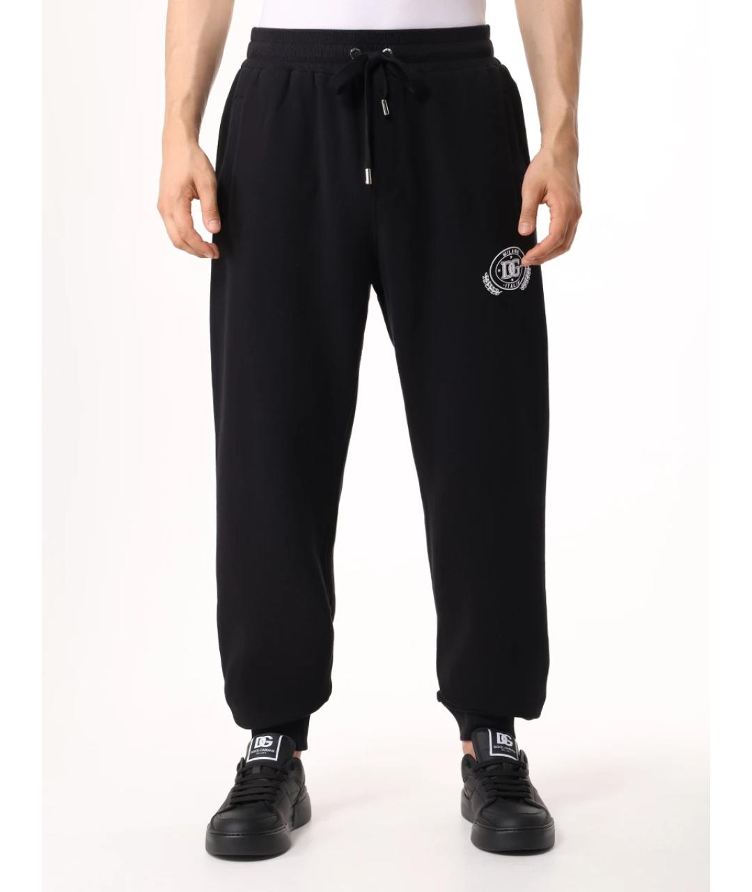 DOLCE&GABBANA Черный повседневный костюм, фото 8