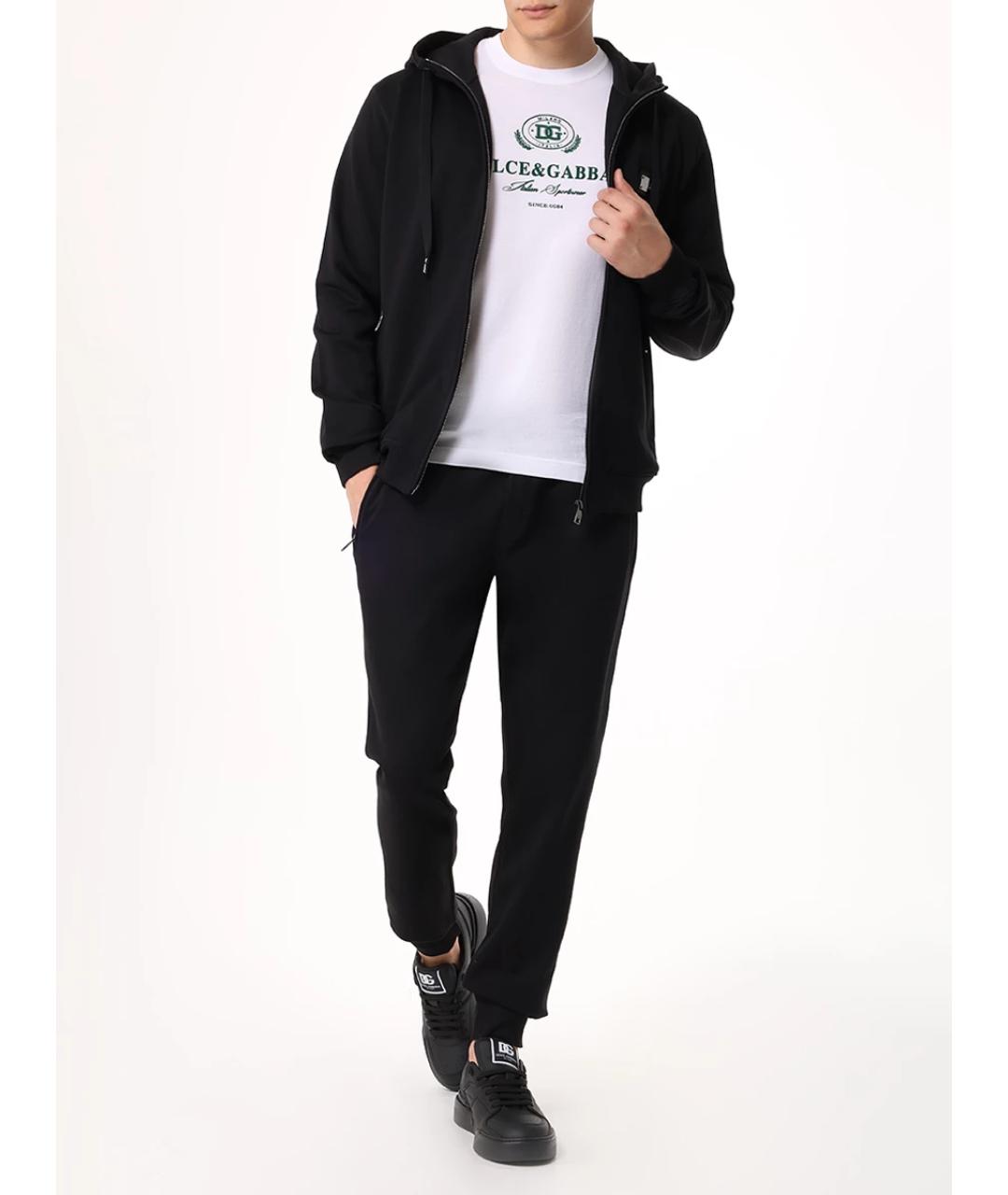 DOLCE&GABBANA Черный повседневный костюм, фото 2