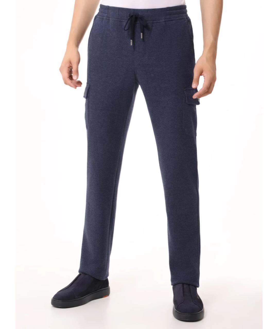 CAPOBIANCO Синий повседневный костюм, фото 7