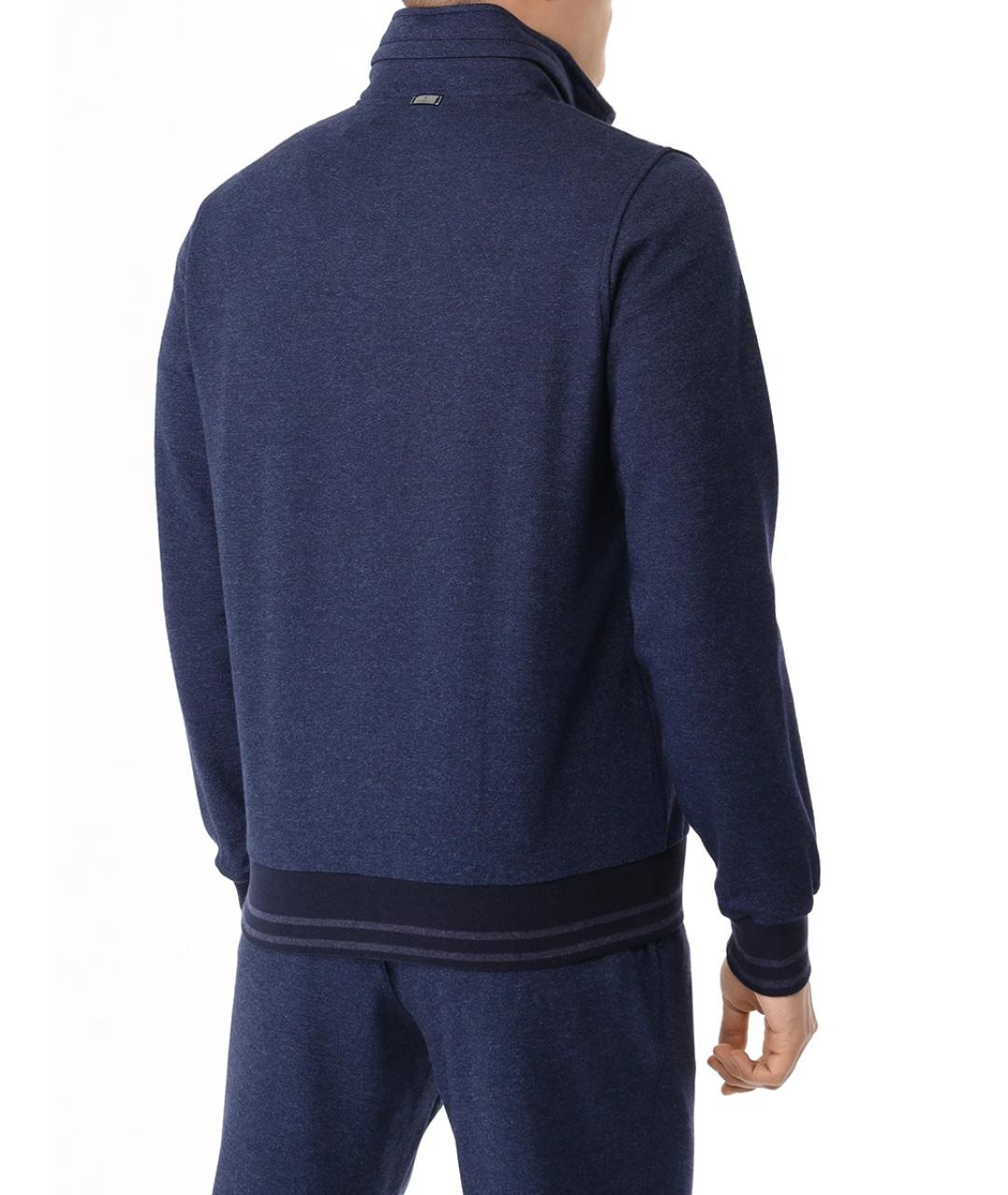 CAPOBIANCO Синий повседневный костюм, фото 3