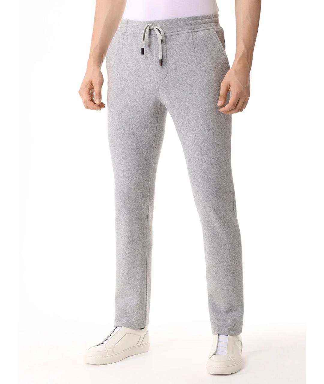 CAPOBIANCO Серый повседневный костюм, фото 8