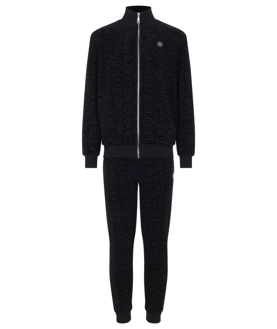 PHILIPP PLEIN Черный повседневный костюм, фото 1