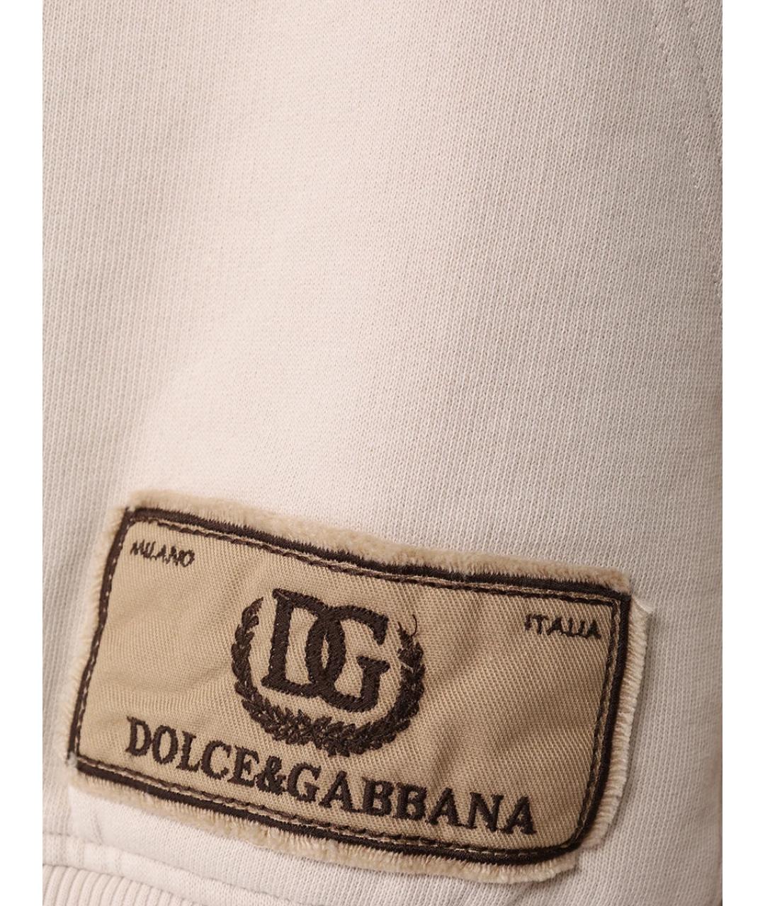 DOLCE&GABBANA Бежевый повседневный костюм, фото 6