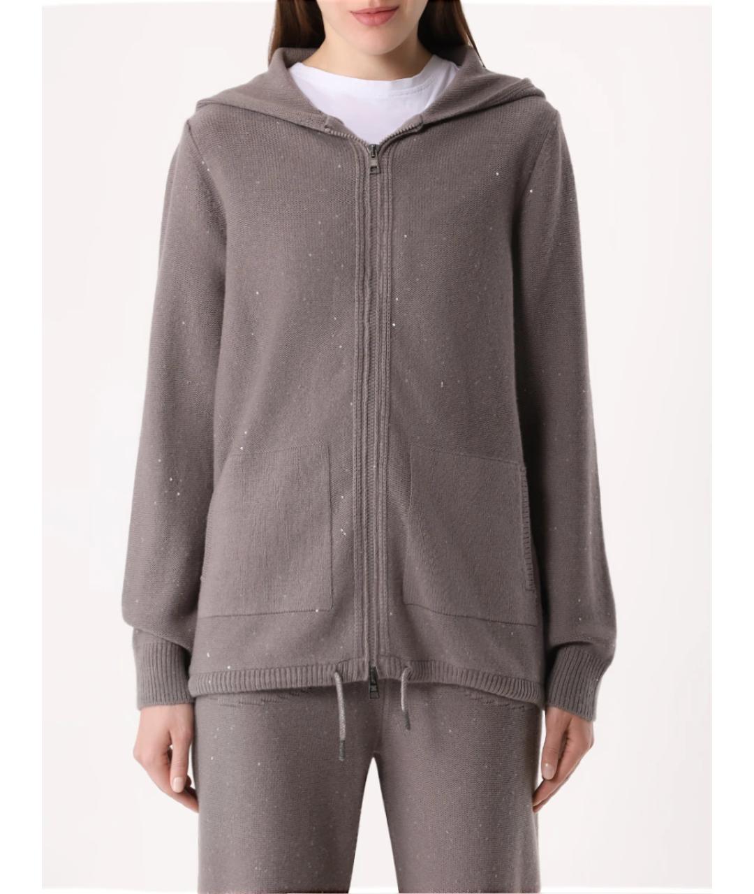 PANICALE Коричневый костюм с брюками, фото 4