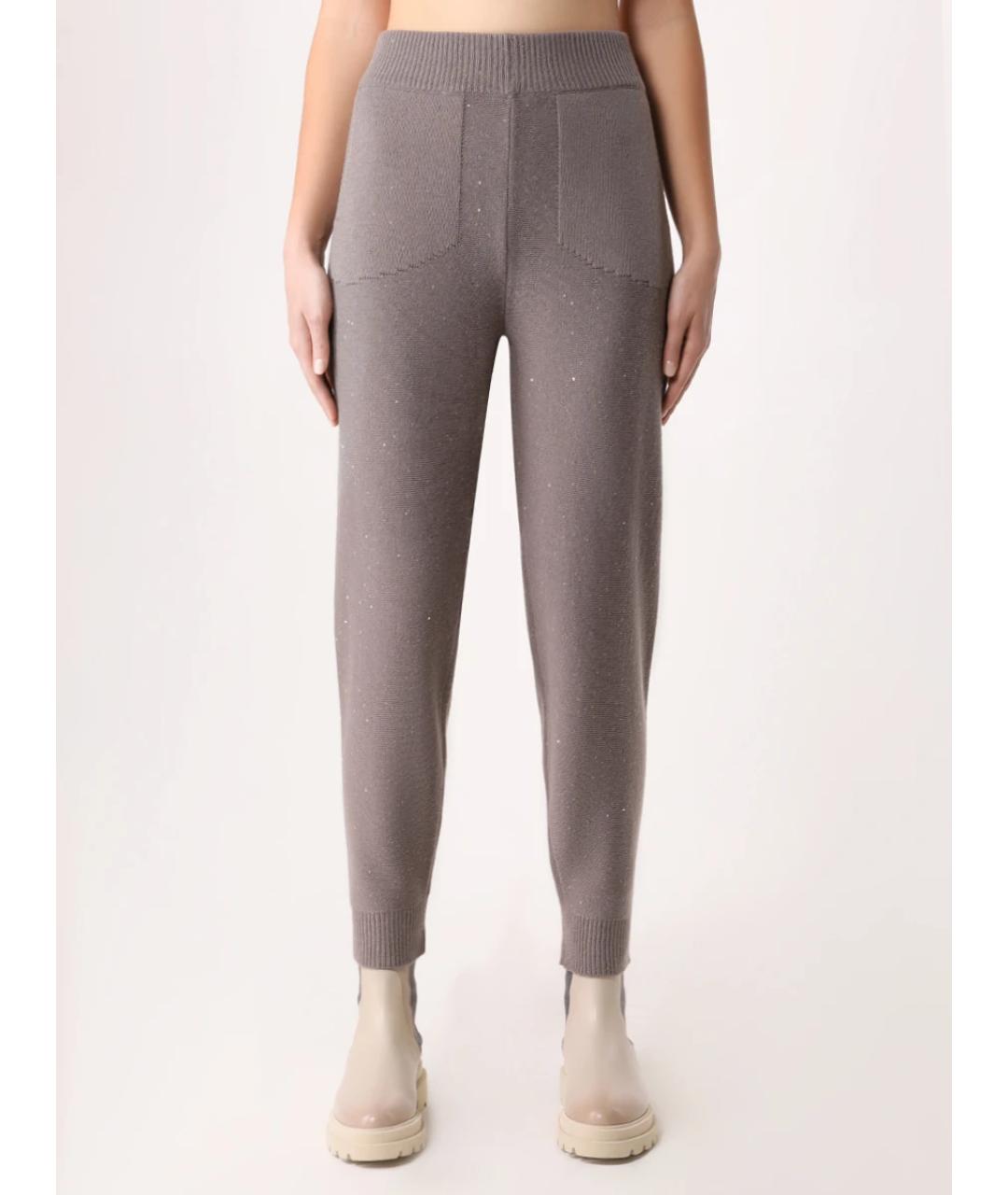 PANICALE Коричневый костюм с брюками, фото 8