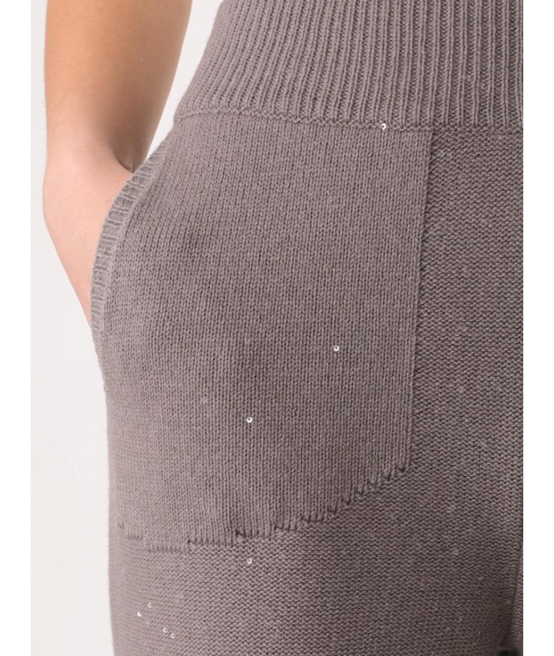 PANICALE Коричневый костюм с брюками, фото 9