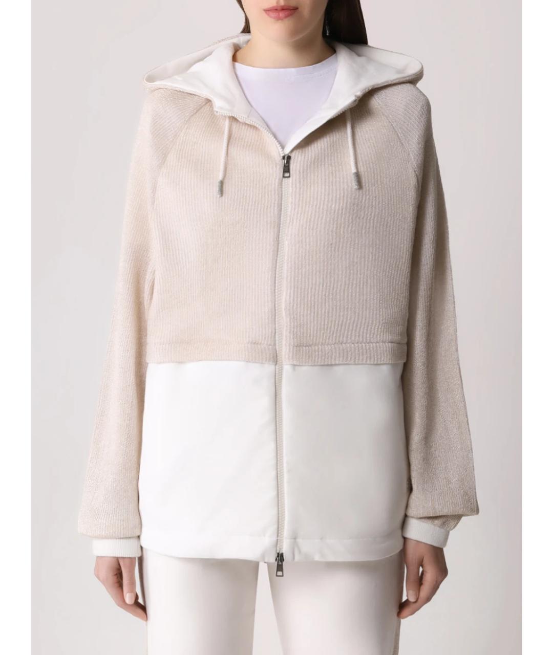 PANICALE Бежевый костюм с брюками, фото 4