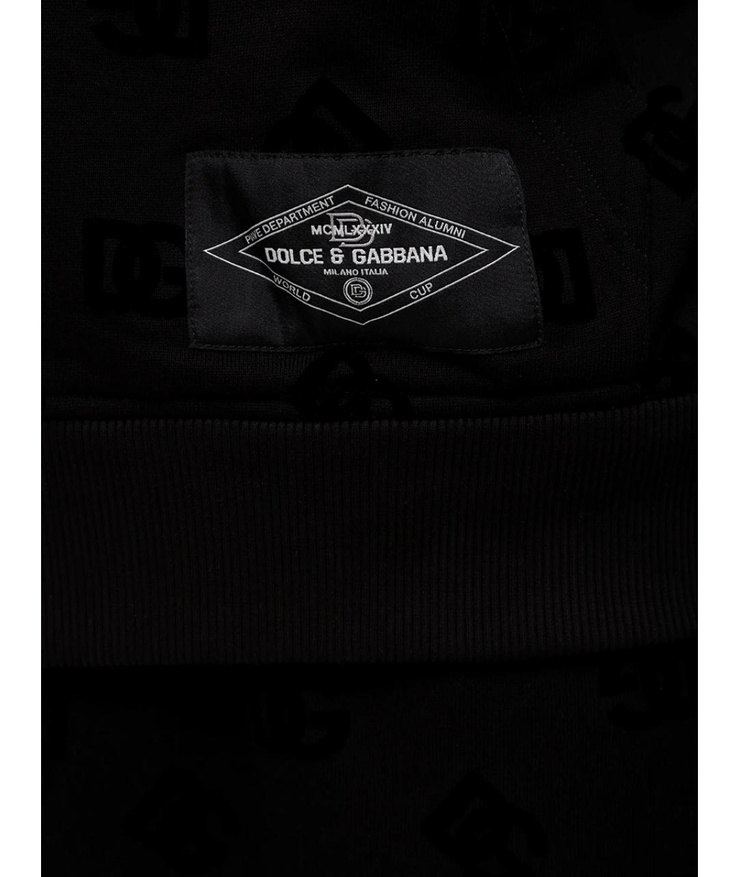 DOLCE&GABBANA Черный повседневный костюм, фото 6