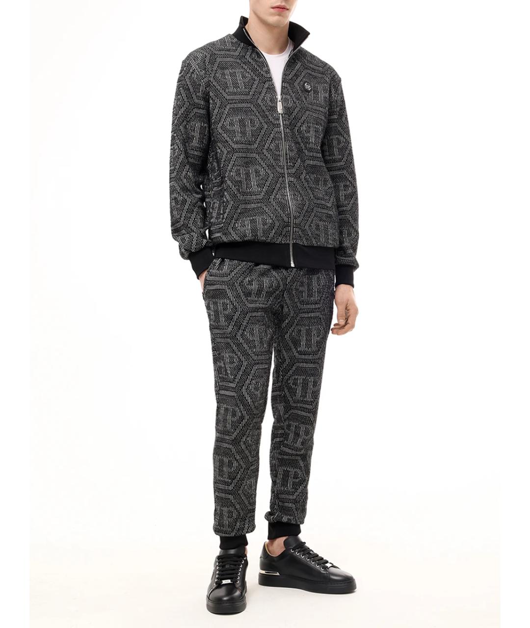 PHILIPP PLEIN Черный повседневный костюм, фото 2