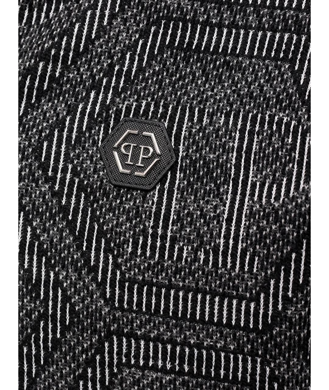 PHILIPP PLEIN Черный повседневный костюм, фото 5