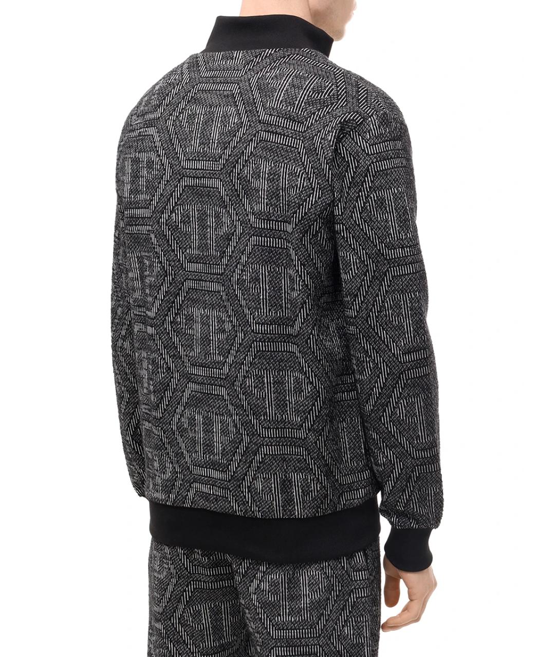 PHILIPP PLEIN Черный повседневный костюм, фото 3