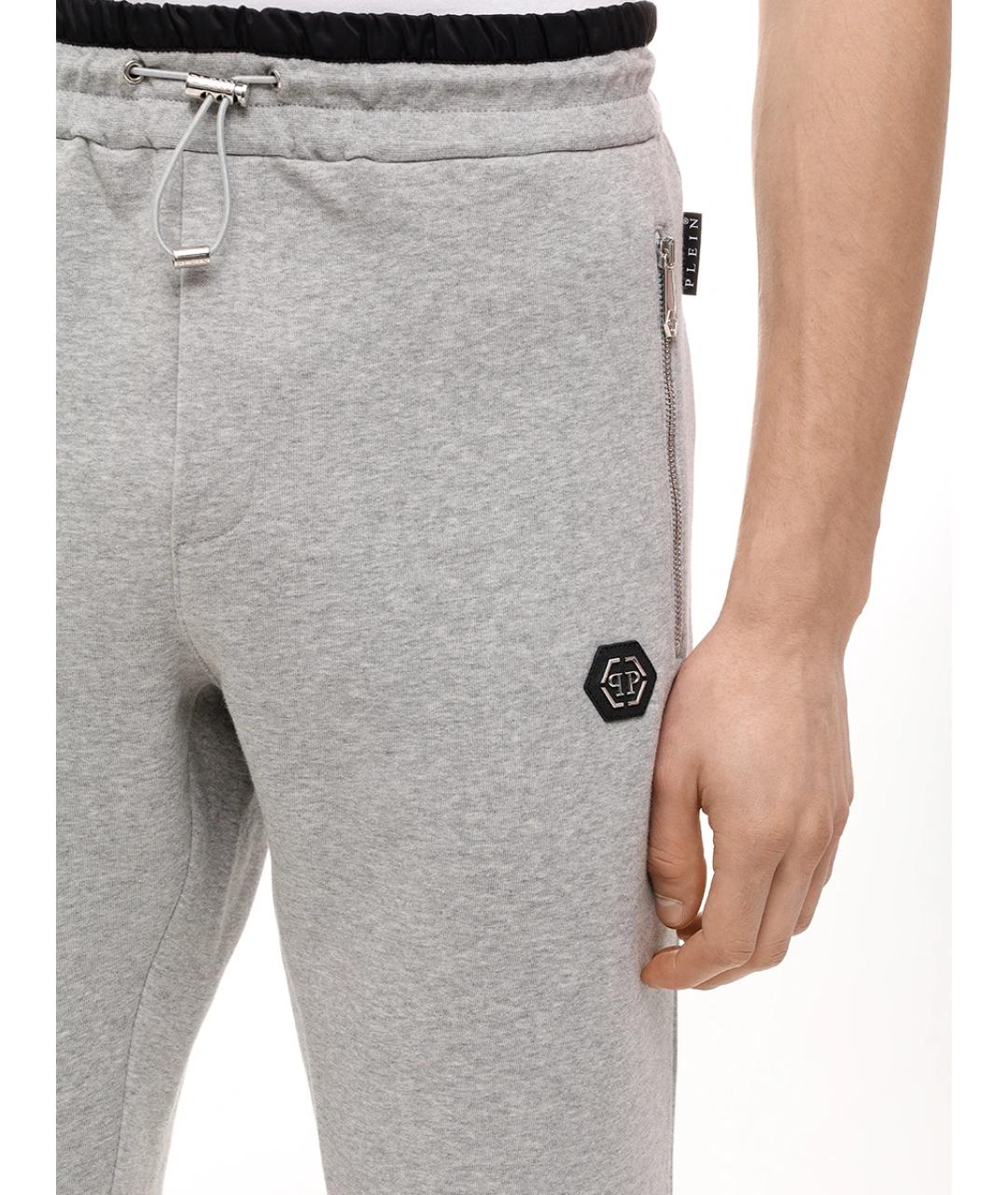 PHILIPP PLEIN Серый повседневный костюм, фото 8