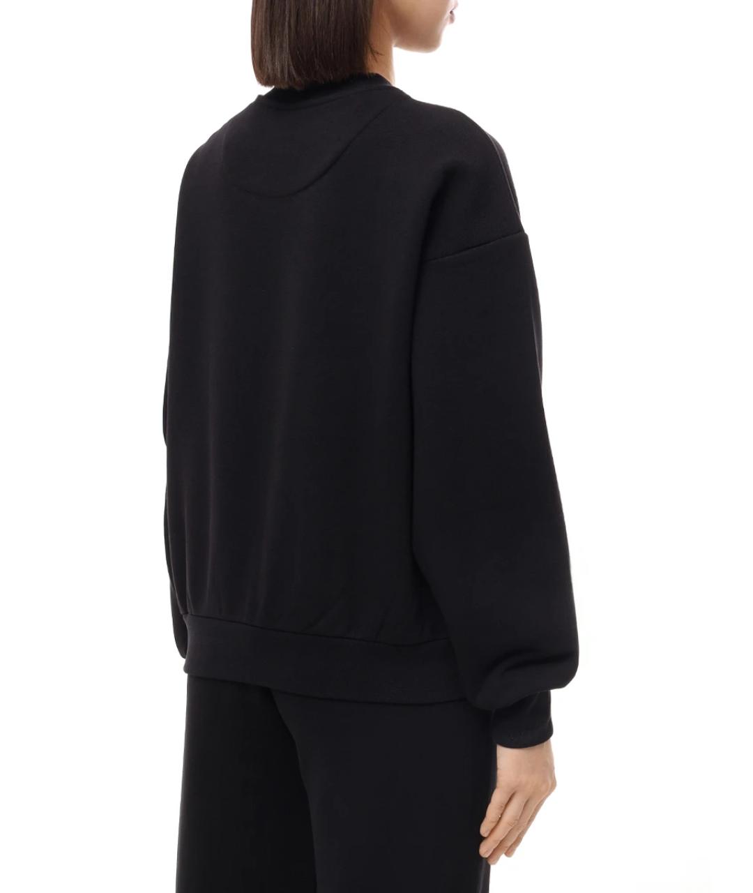 PHILIPP PLEIN Черный хлопковый костюм с брюками, фото 3