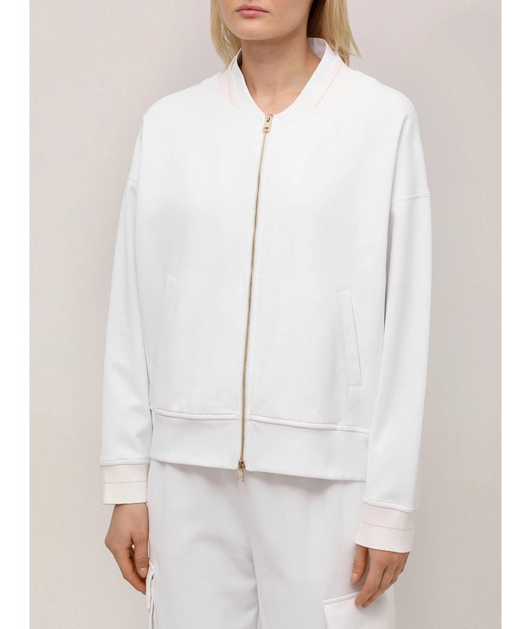 LORENA ANTONIAZZI Белый хлопковый костюм с брюками, фото 4