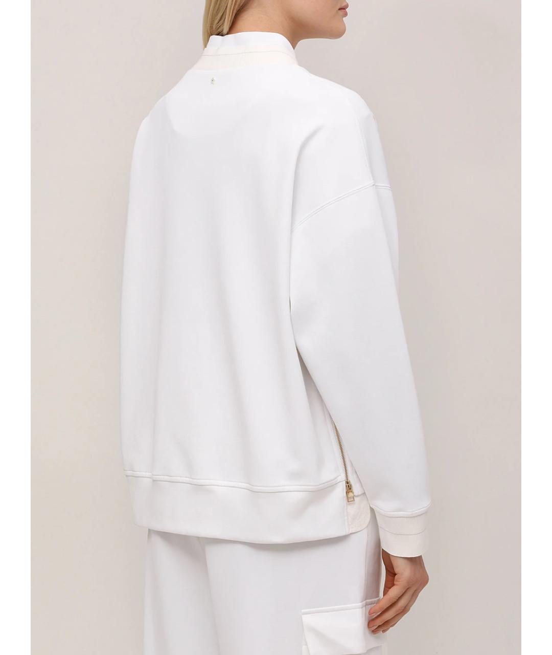 LORENA ANTONIAZZI Белый хлопковый костюм с брюками, фото 3