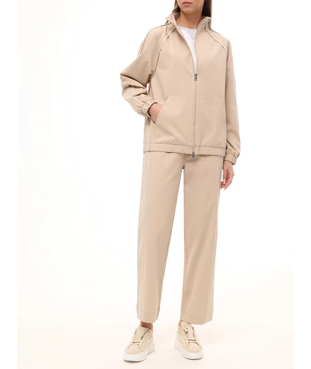 PANICALE Бежевый костюм с брюками, фото 2