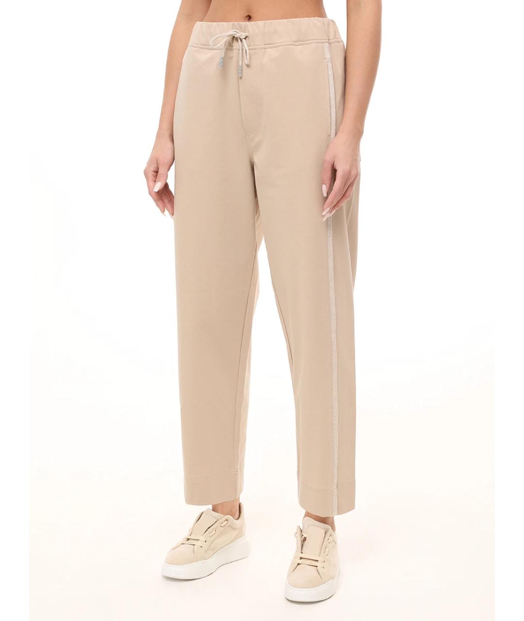 PANICALE Бежевый костюм с брюками, фото 8