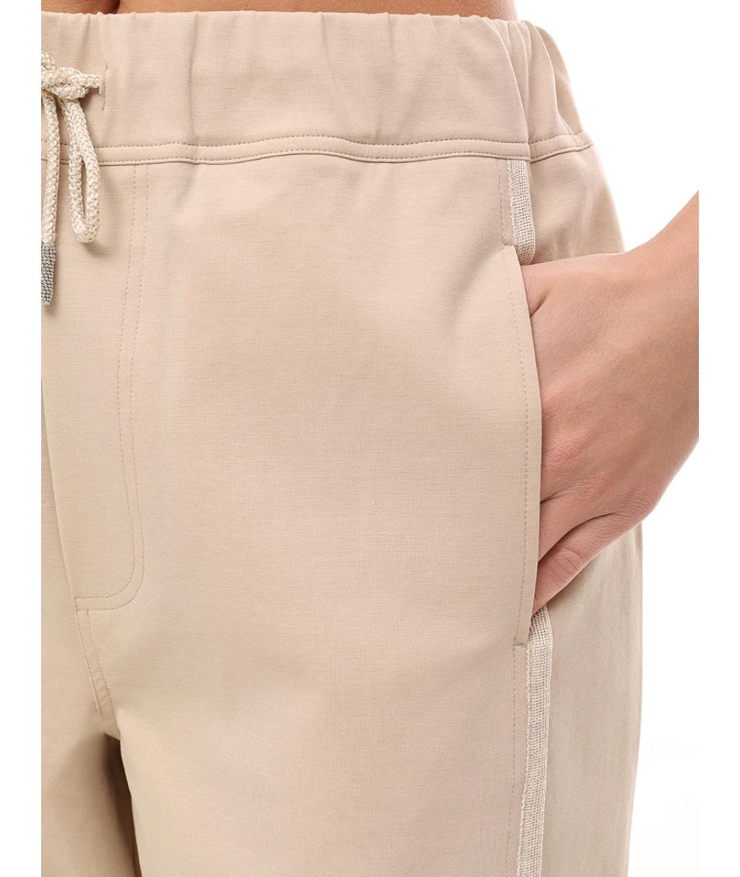 PANICALE Бежевый костюм с брюками, фото 9