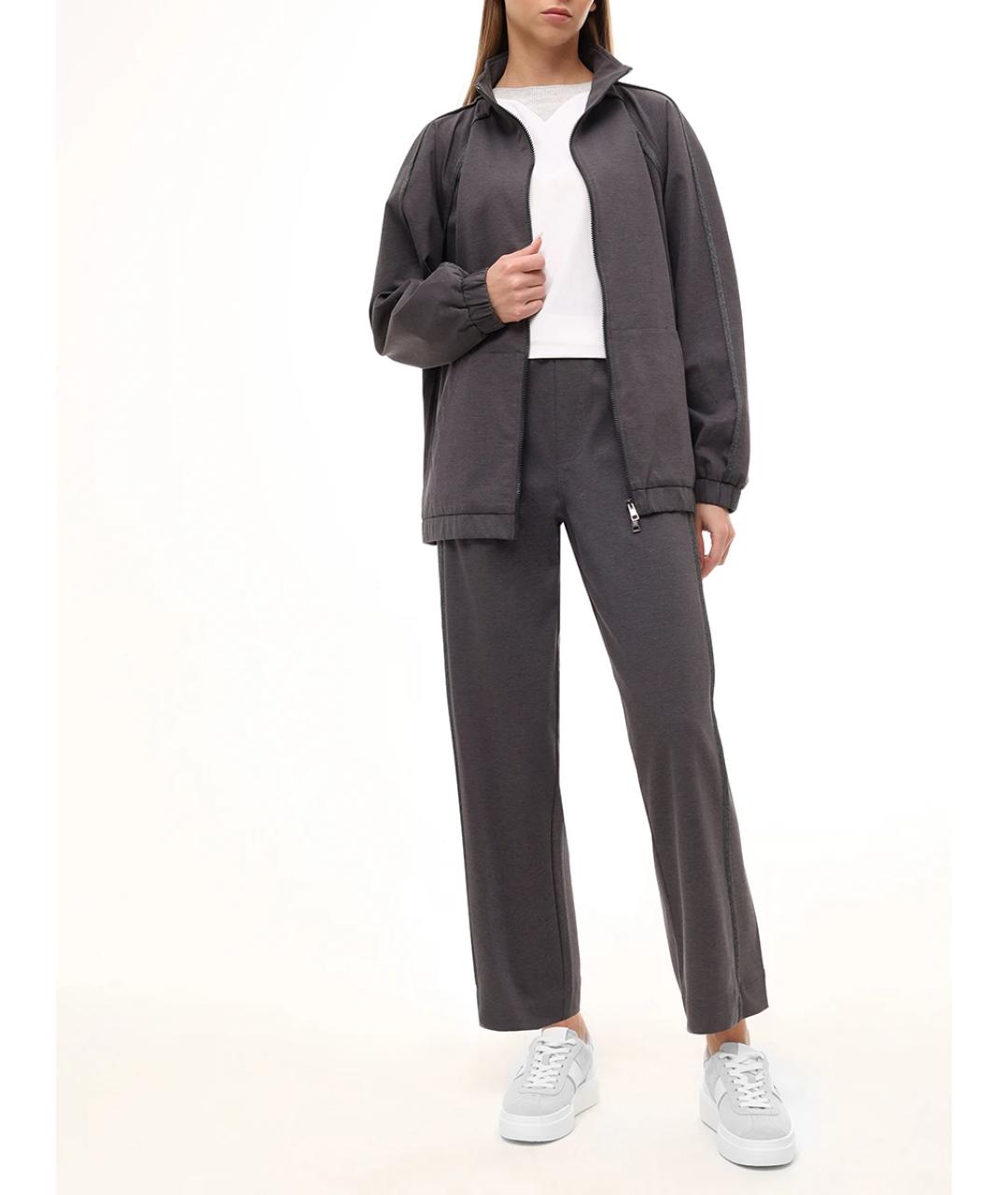 PANICALE Серый костюм с брюками, фото 2