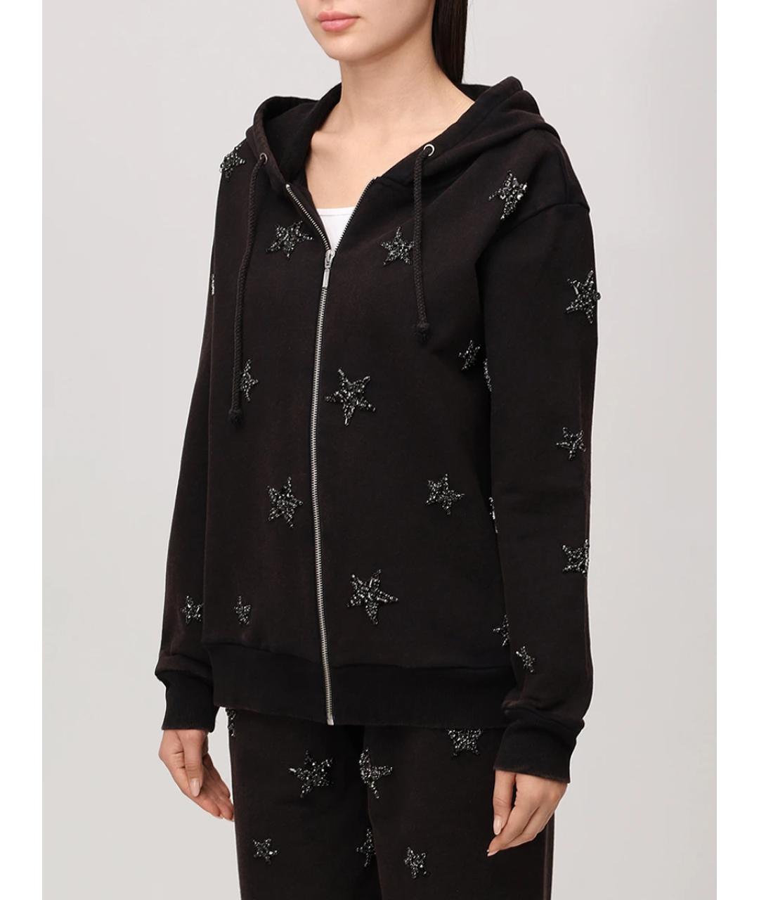 PHILIPP PLEIN Черный хлопковый костюм с брюками, фото 4