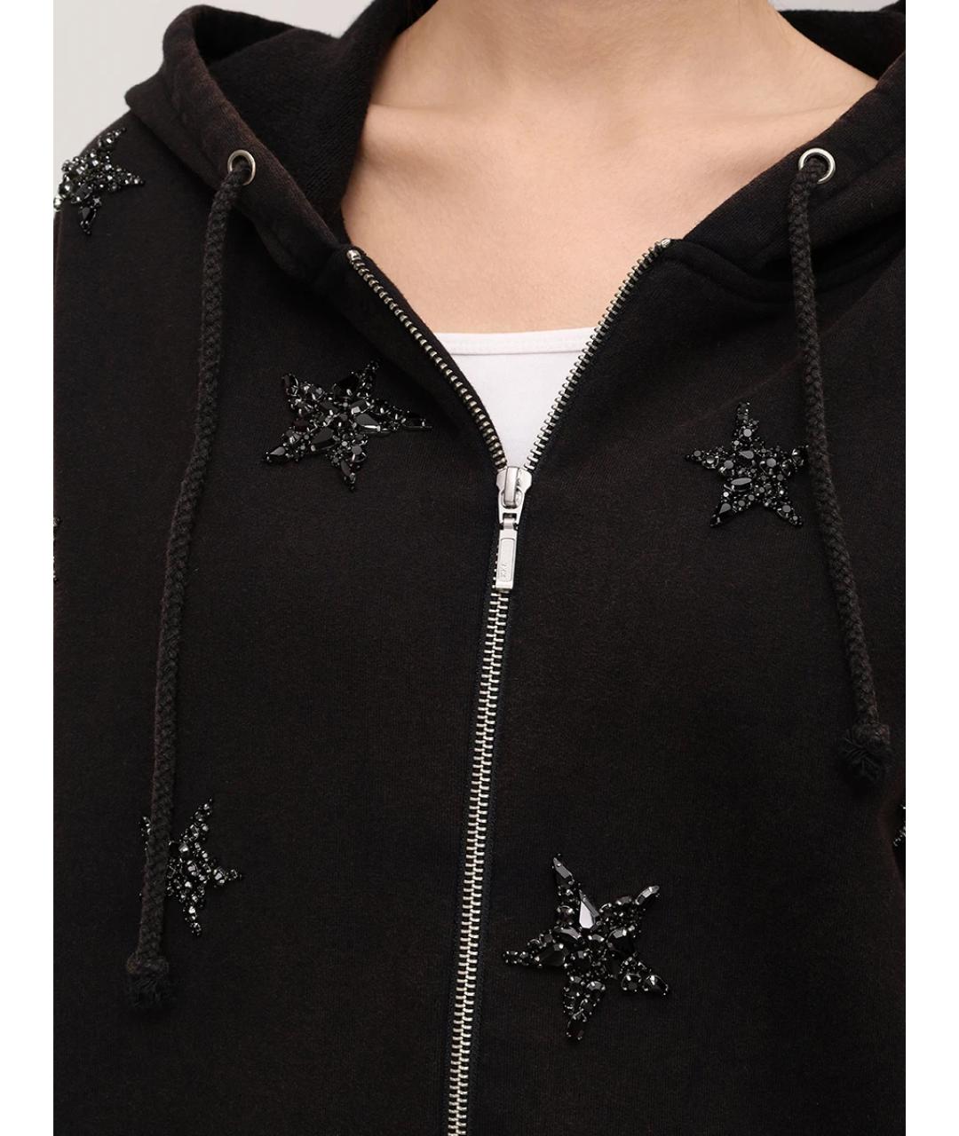 PHILIPP PLEIN Черный хлопковый костюм с брюками, фото 5