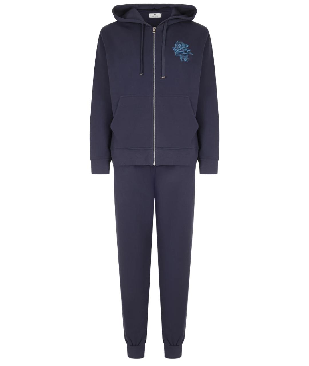 ETRO Синий повседневный костюм, фото 1