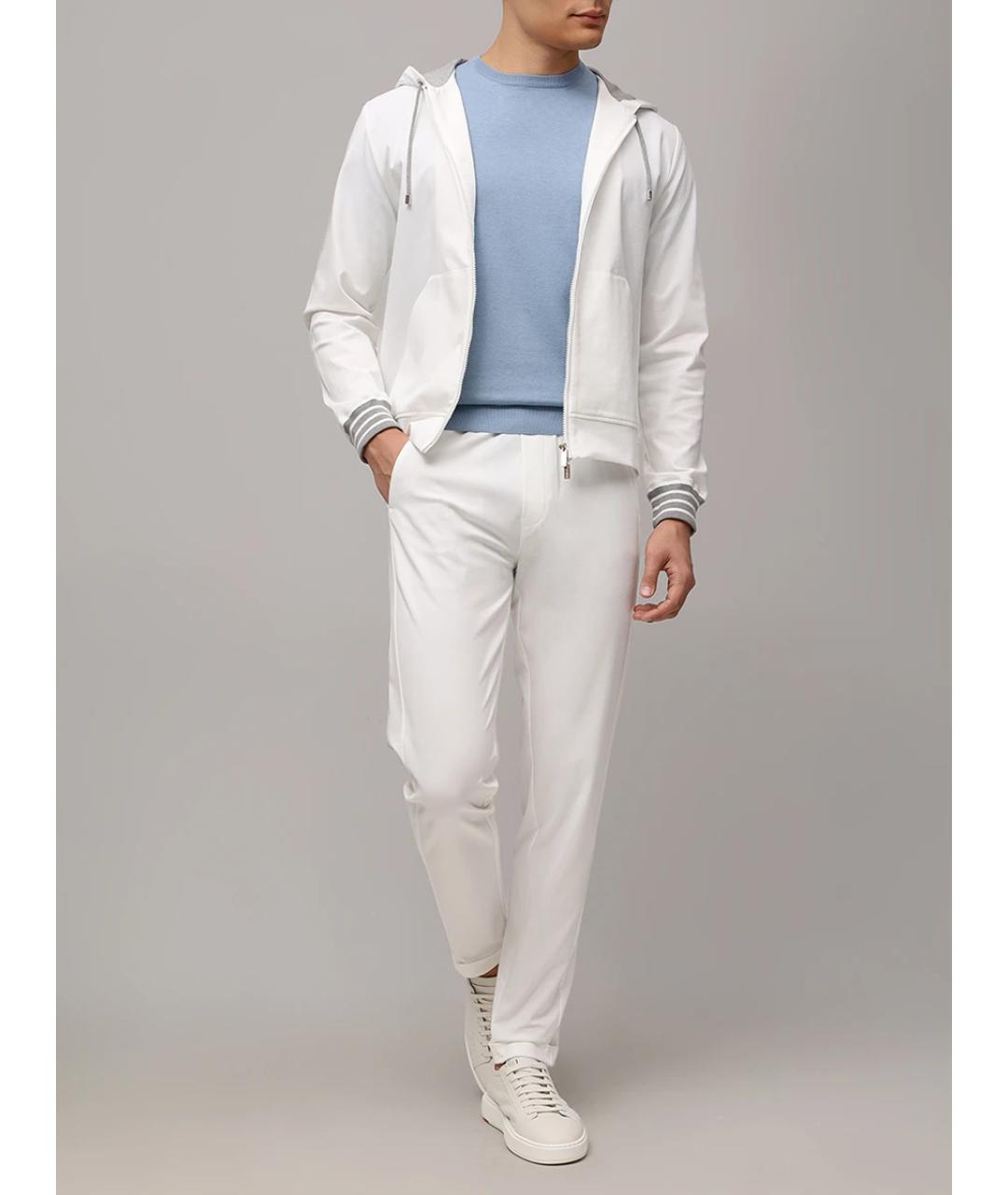 PANICALE Белый повседневный костюм, фото 2