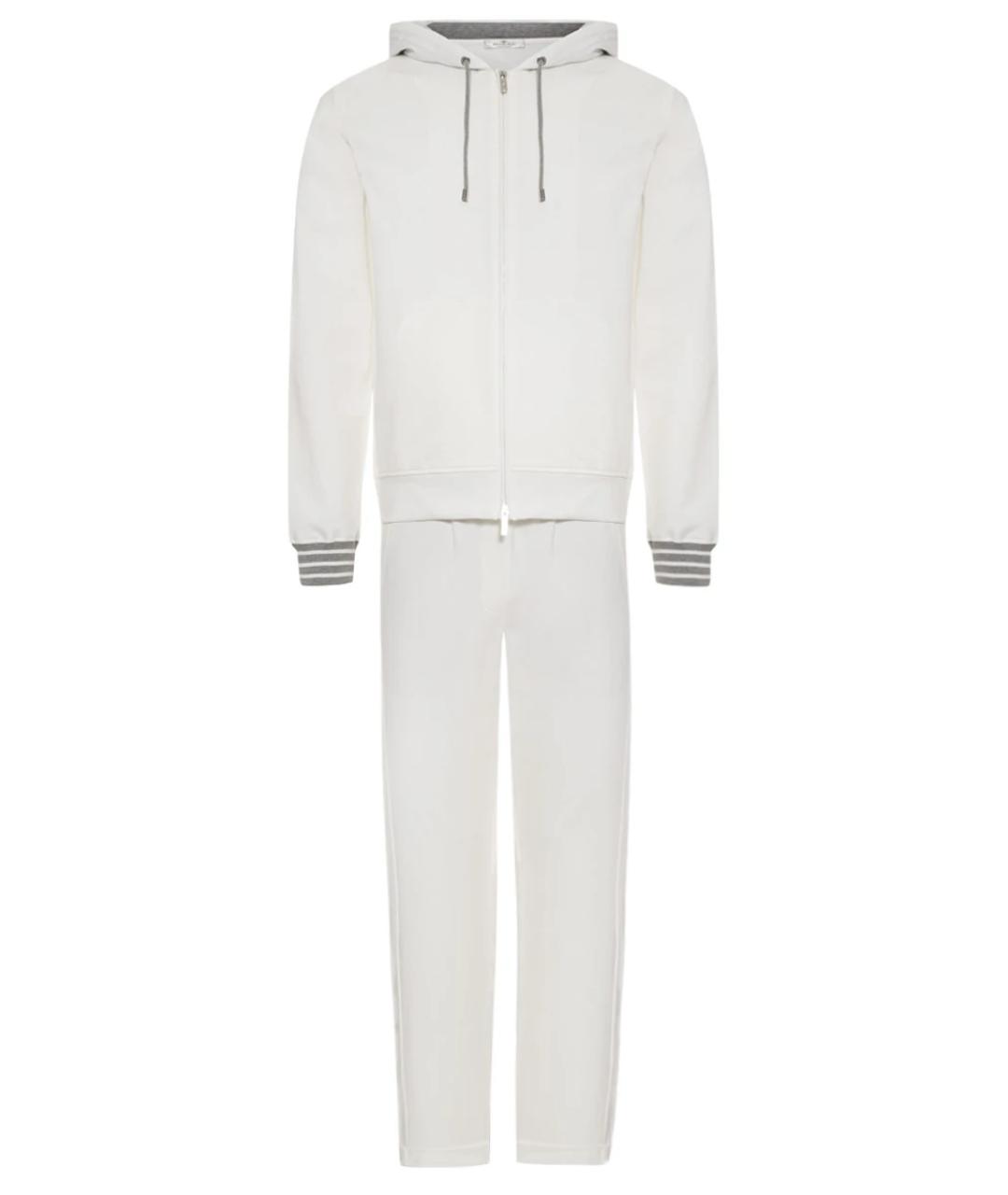 PANICALE Белый повседневный костюм, фото 1