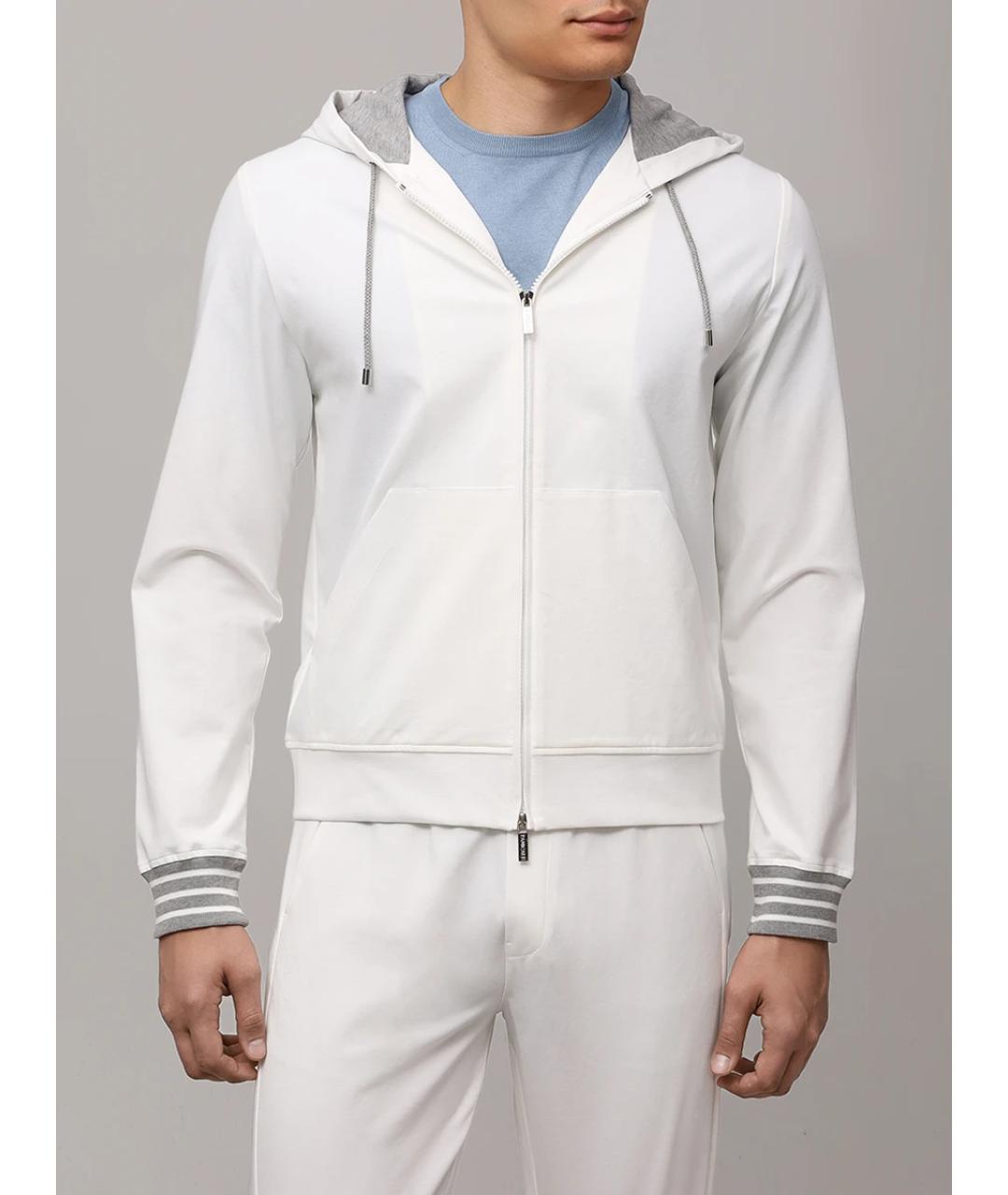 PANICALE Белый повседневный костюм, фото 4