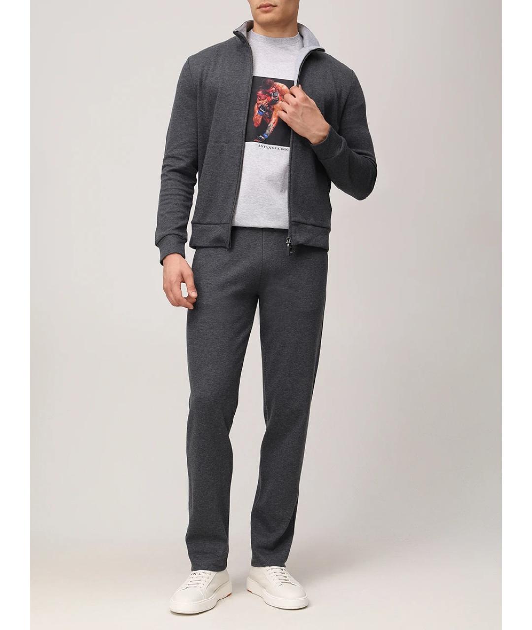 CANALI Серый повседневный костюм, фото 2