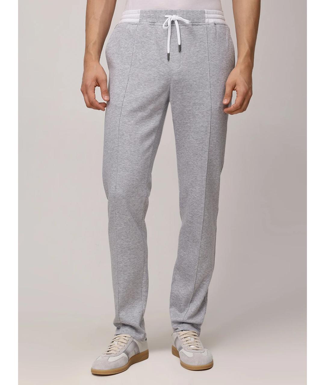 CAPOBIANCO Серый повседневный костюм, фото 7