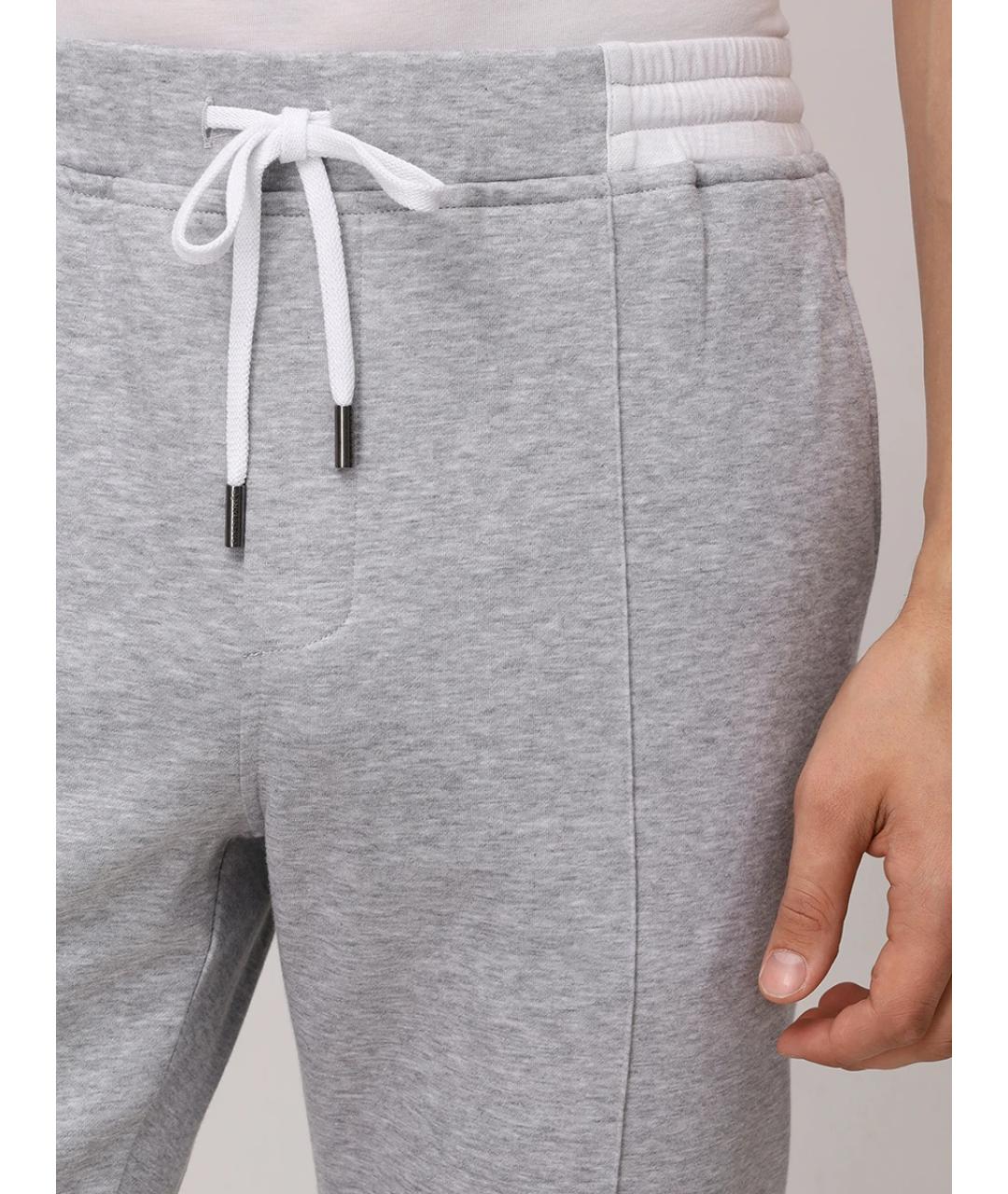 CAPOBIANCO Серый повседневный костюм, фото 8