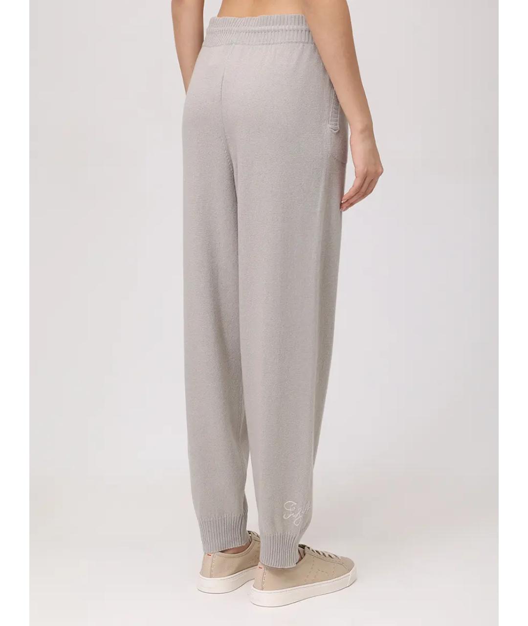 PANICALE Бежевый шерстяной костюм с брюками, фото 7