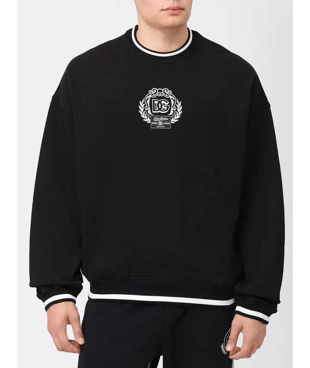 DOLCE&GABBANA Черный повседневный костюм, фото 4