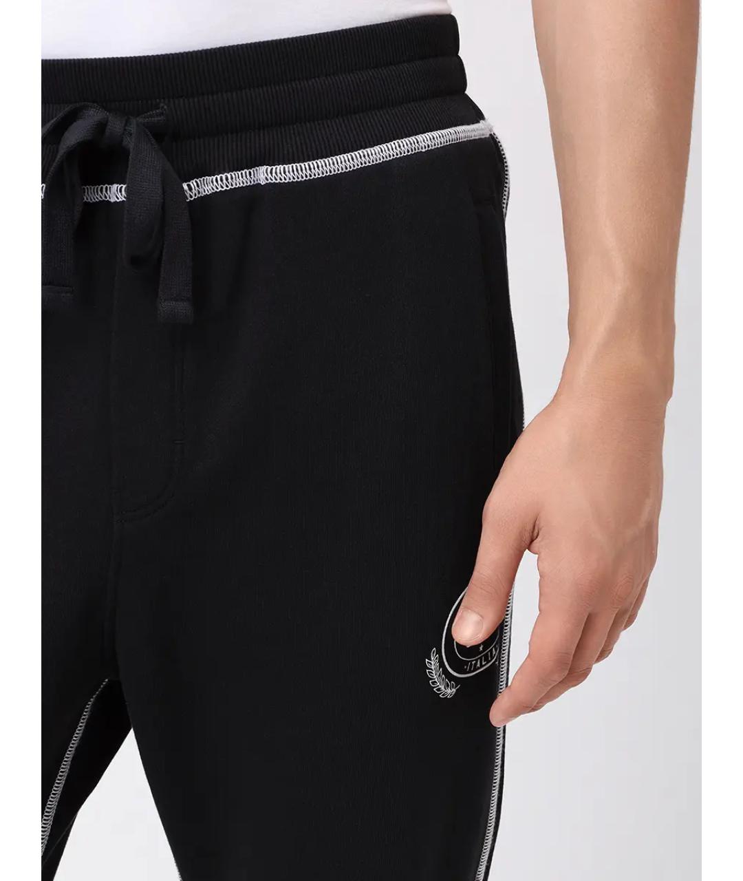 DOLCE&GABBANA Черный повседневный костюм, фото 8