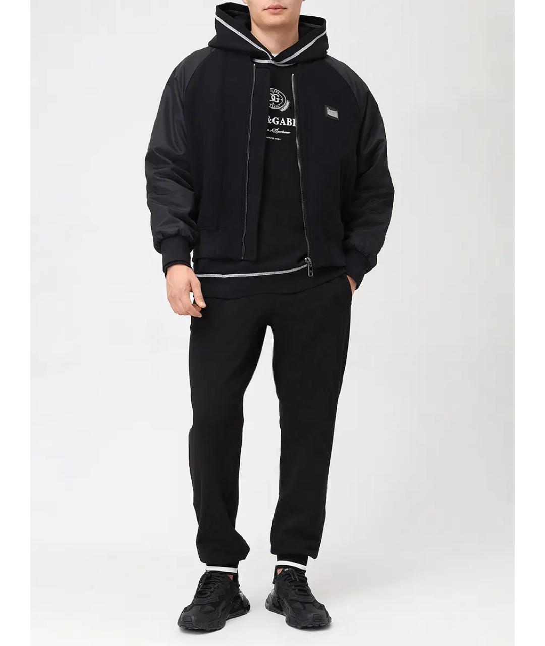 DOLCE&GABBANA Черный повседневный костюм, фото 2