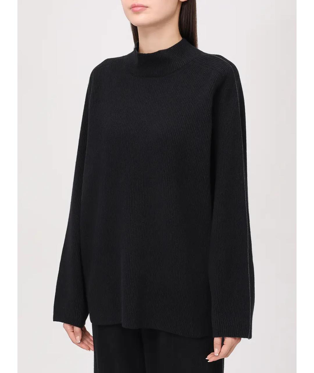 PANICALE Черный шерстяной костюм с юбками, фото 4