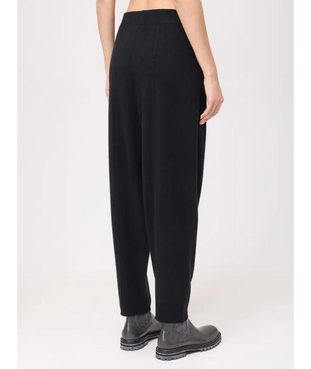 PANICALE Черный шерстяной костюм с юбками, фото 7