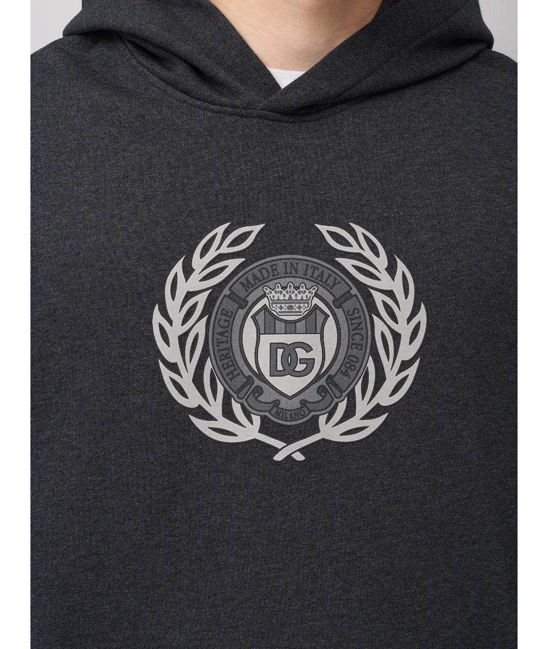 DOLCE&GABBANA Серый повседневный костюм, фото 5