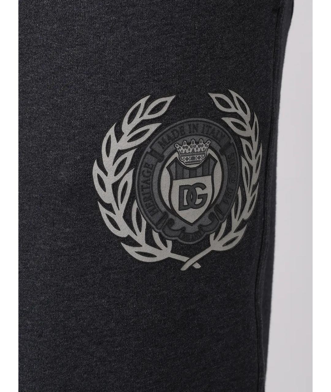 DOLCE&GABBANA Серый повседневный костюм, фото 9