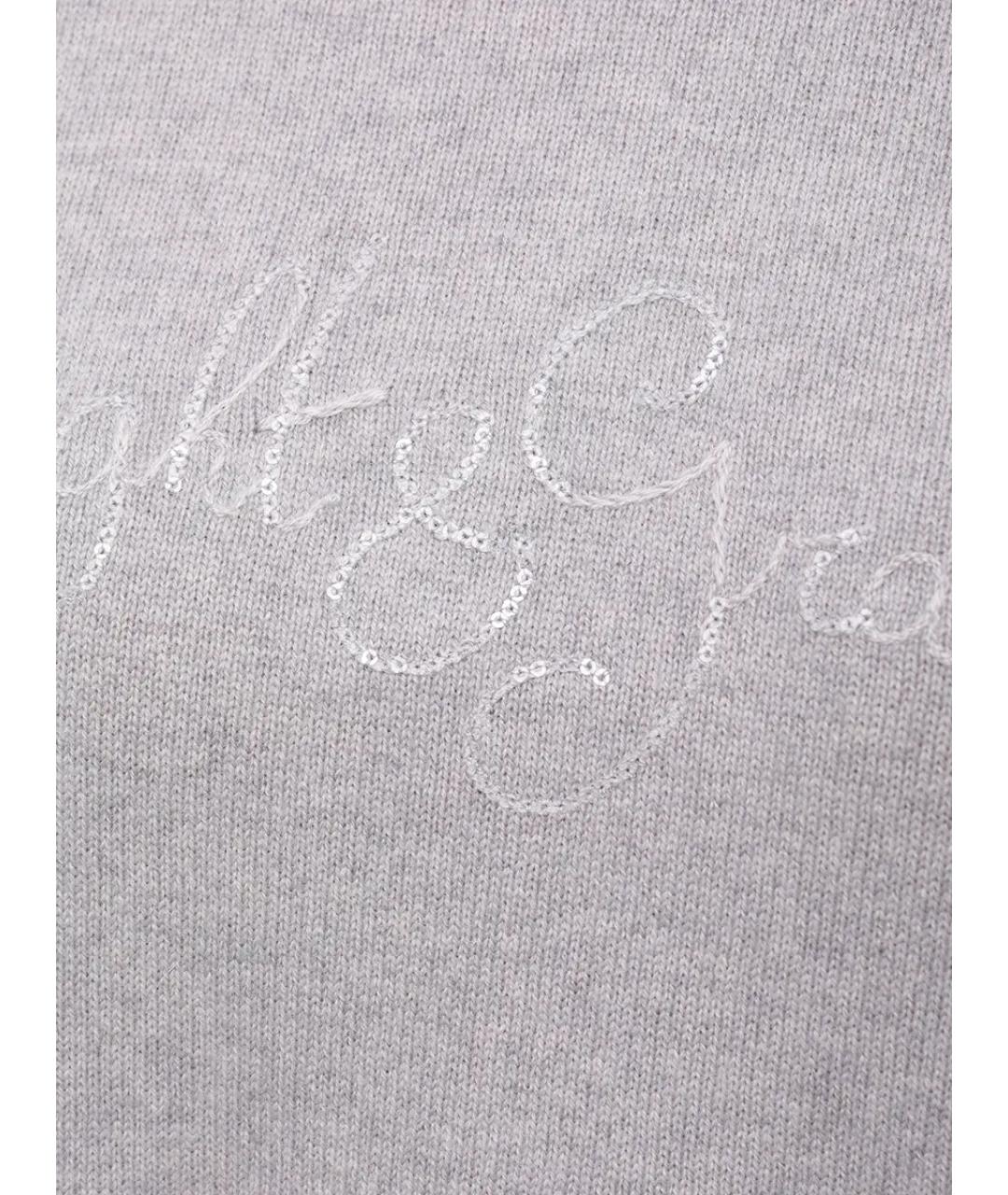 PANICALE Серый шерстяной костюм с брюками, фото 6