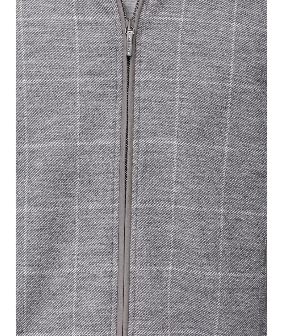 CAPOBIANCO Серый повседневный костюм, фото 5