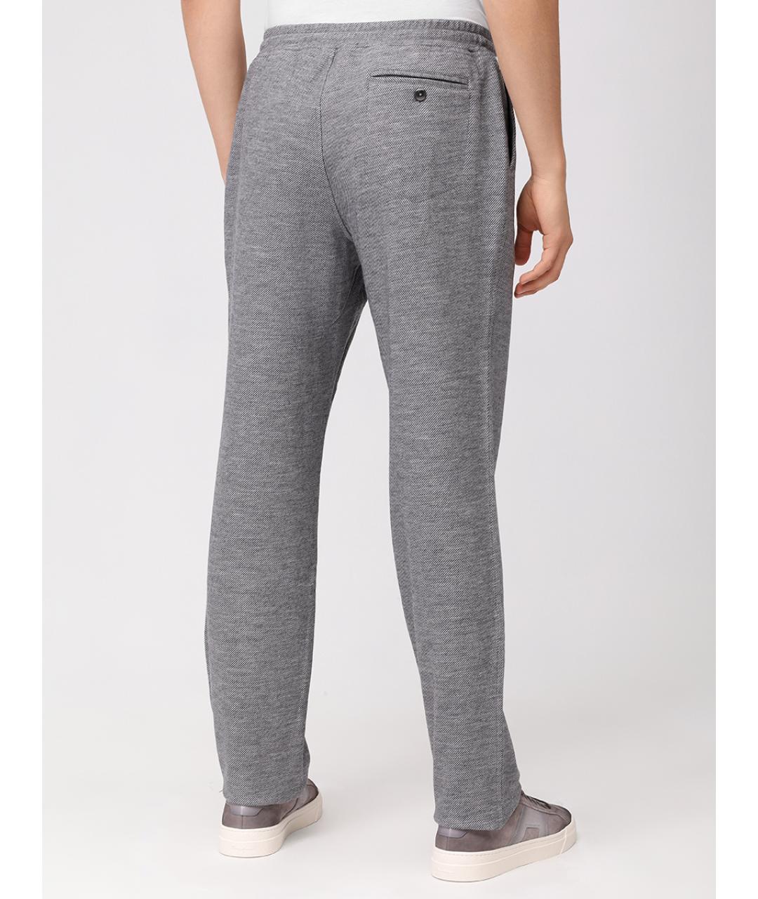 CAPOBIANCO Серый повседневный костюм, фото 7