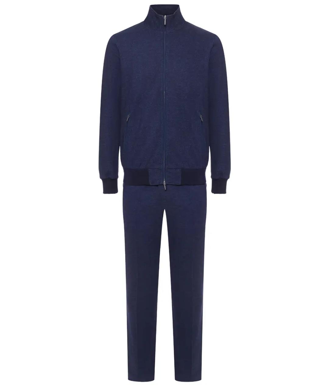 CAPOBIANCO Синий повседневный костюм, фото 1