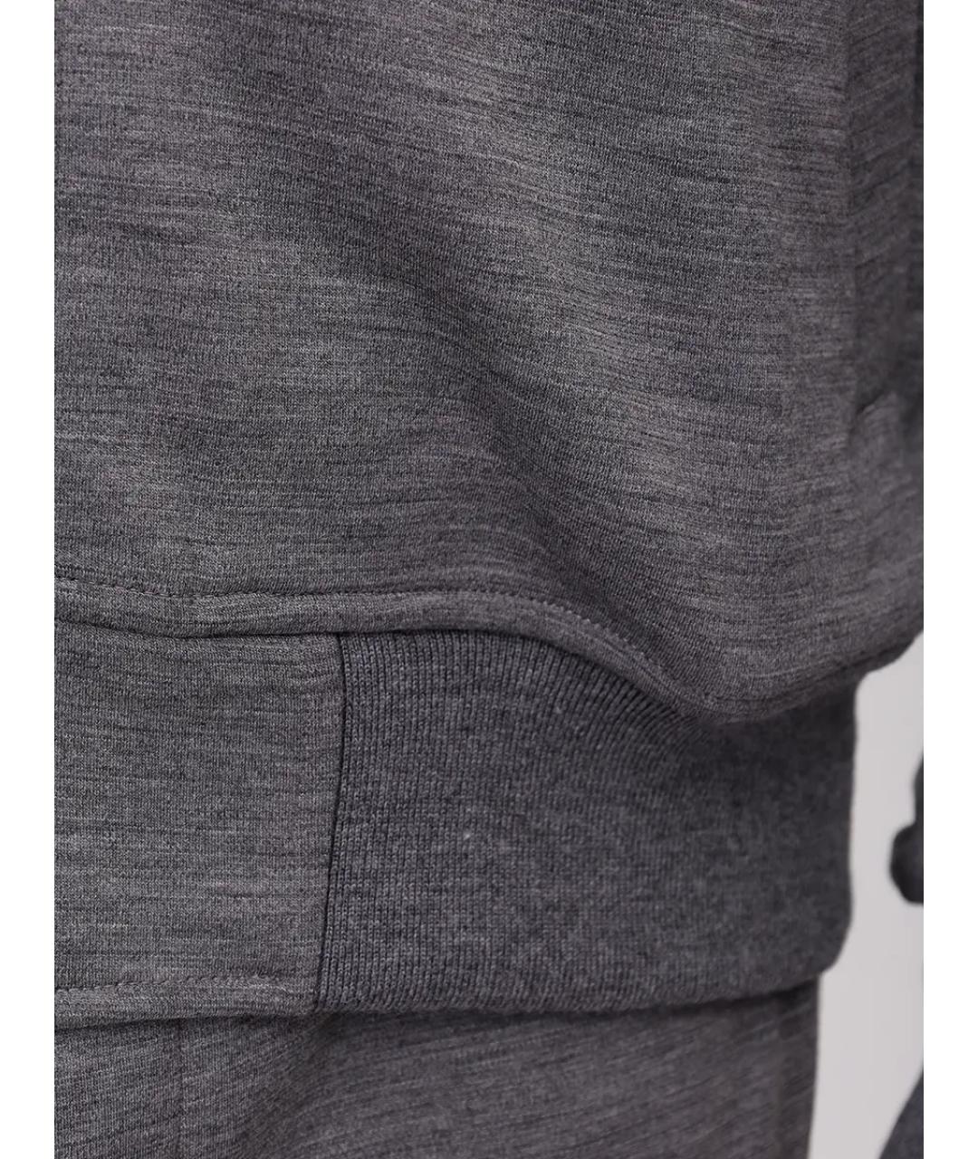CAPOBIANCO Серый повседневный костюм, фото 6
