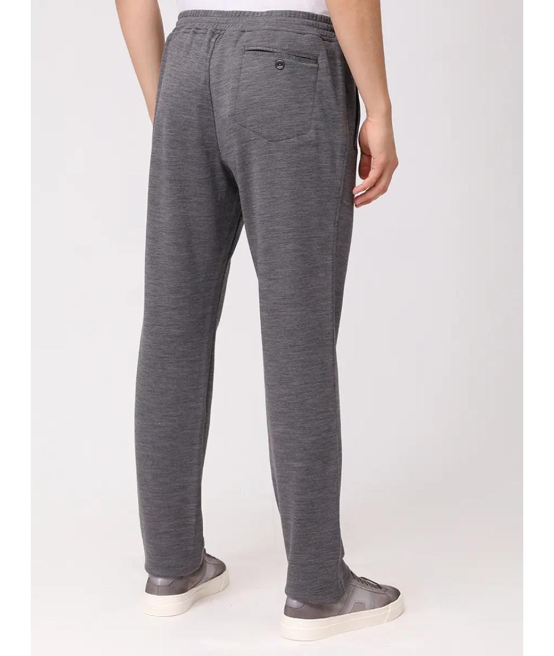 CAPOBIANCO Серый повседневный костюм, фото 7