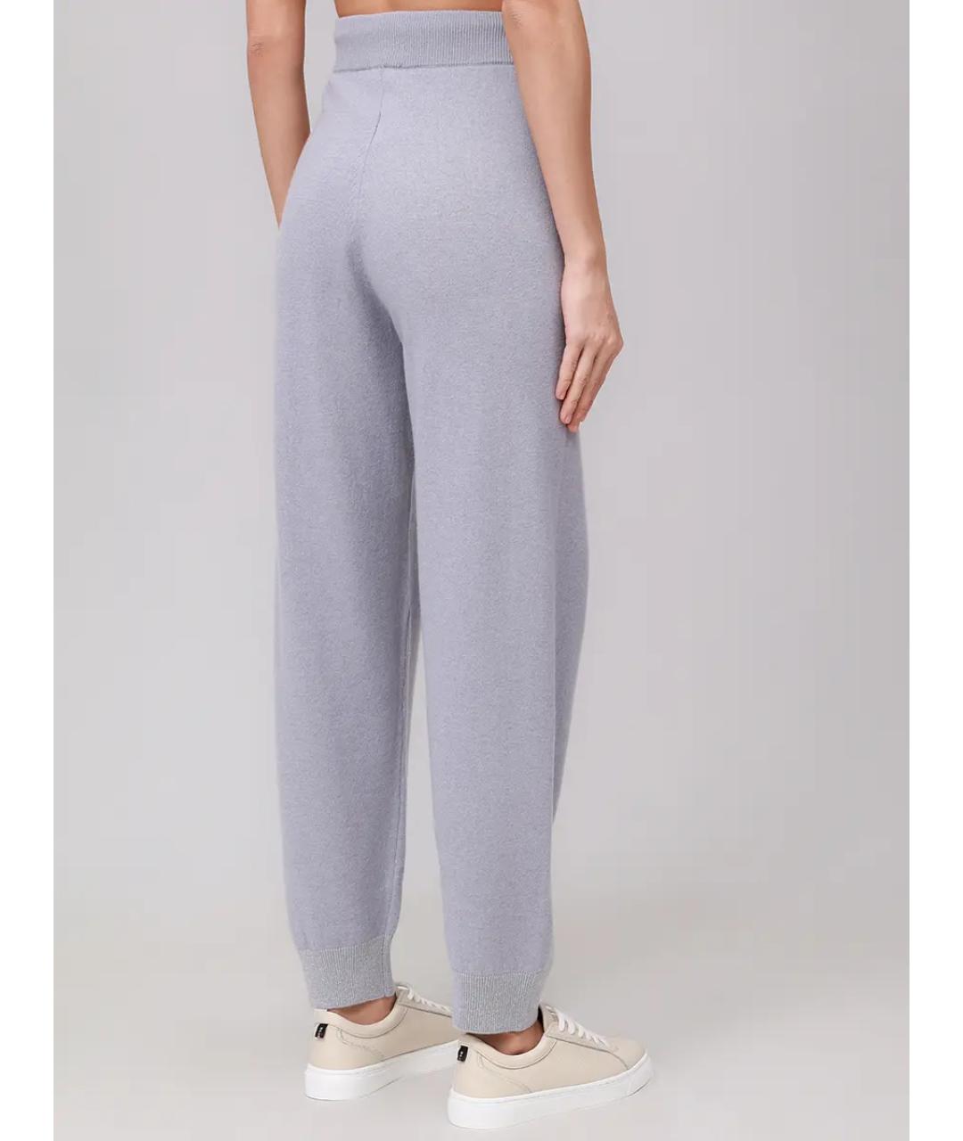 PANICALE Голубой кашемировый костюм с брюками, фото 6