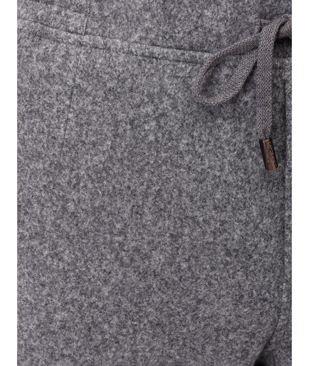 CAPOBIANCO Серый повседневный костюм, фото 9